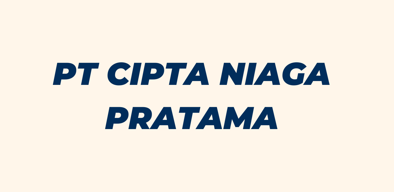 Home pt cipta niaga pratama