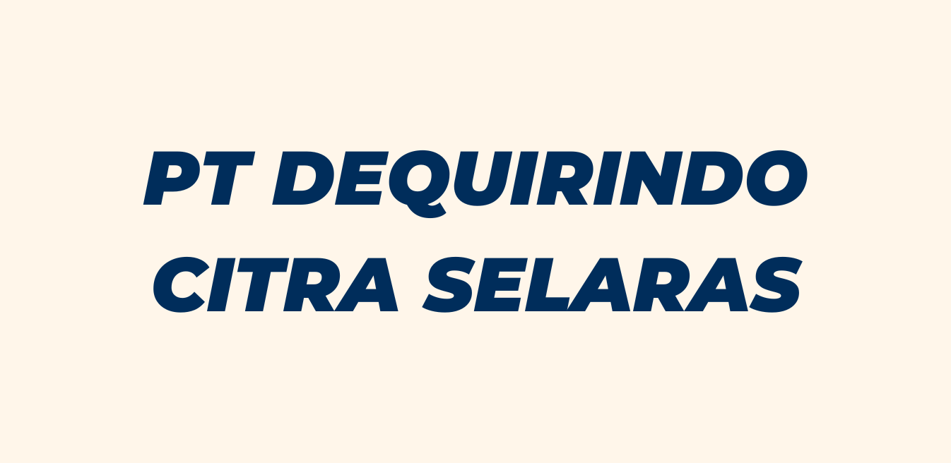 Home pt dequirindo citra selaras