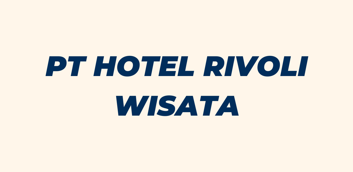 Home pt hotel rivoli wisata